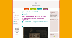 Desktop Screenshot of comitedesfetescusset.fr